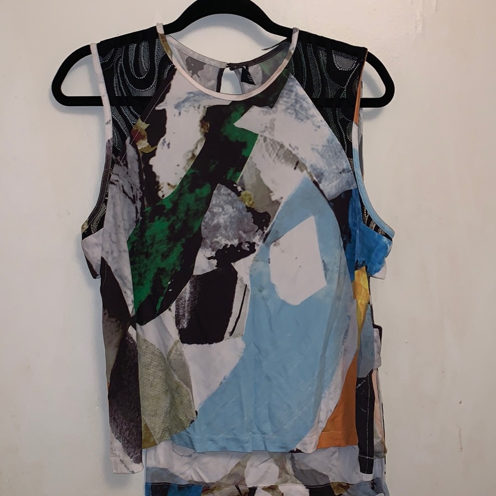 cut 25 by yigal azrouel cutout side tank top